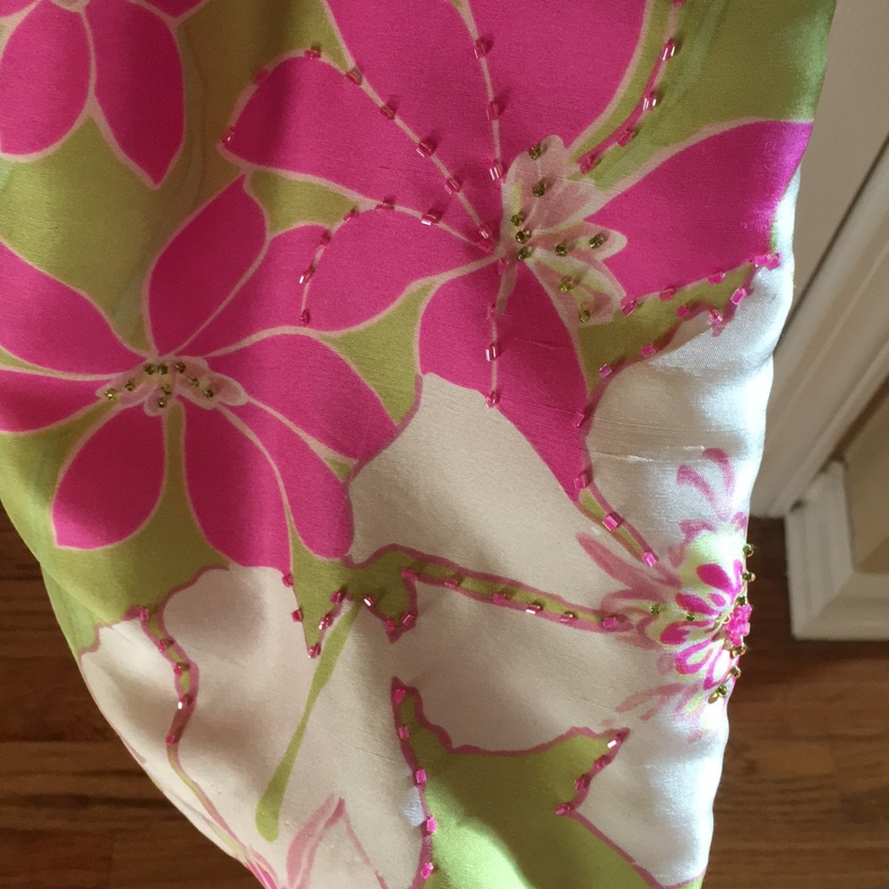 Jessica Howard 2 piece Silk Pantsuit - Picture 8 of 8